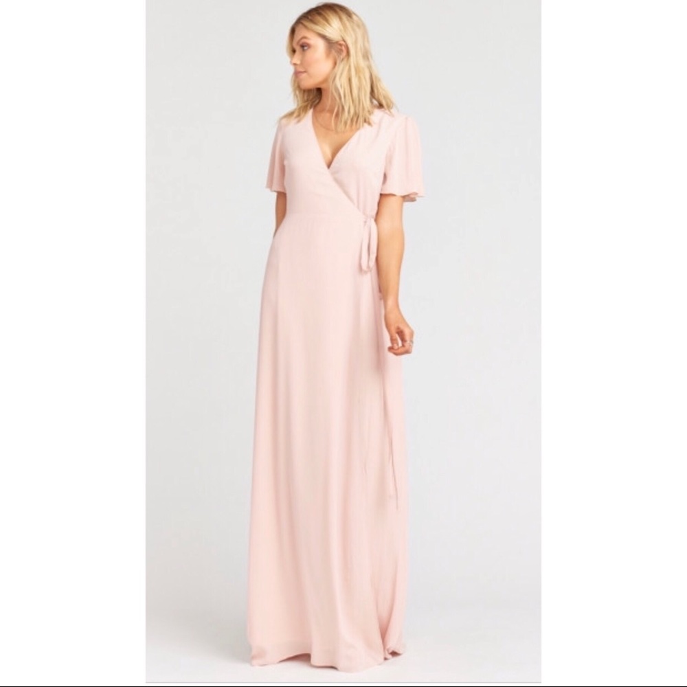 Show Me Your MuMu Noelle Dress Dusty Blush